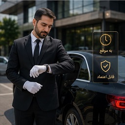 راننده به‌موقع تاکسی eV-Line
